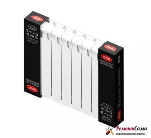 Биметаллические радиаторы, что это такое. Плюсы биметаллического радиатора