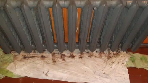 Как разобрать батарею, чтобы помыть. Влажный способ чистки