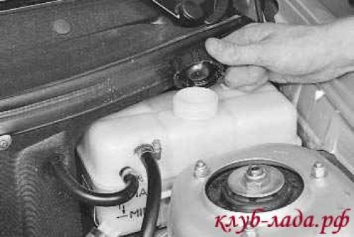 Куда заливать антифриз приора. Замена охлаждающей жидкости Приоры