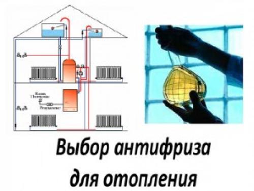 Незамерзающая жидкость для отопления. Антифриз, как теплоноситель