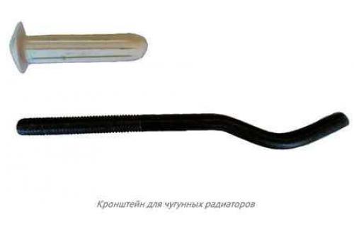 На что повесить чугунные батареи. Крепление чугунных радиаторов