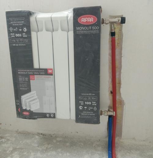 Боковое подключение радиатора из стены. Боковое подключение радиаторов REHAU из стены