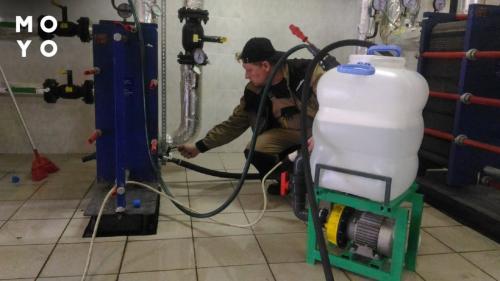 Заполнение системы отопления с газовым котлом. Заполнение системы водой