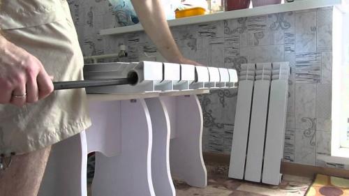 Сборка и монтаж биметаллического радиатора. Самостоятельная сборка секционных батарей отопления