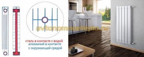 Теплоотдача чугунных и биметаллических радиаторов. Выбираем лучшие радиаторы отопления, чугунные или биметаллические