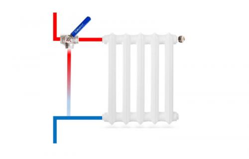 Как перекрыть батарею с двумя кранами. Как правильно перекрыть батарею отопления в квартире?