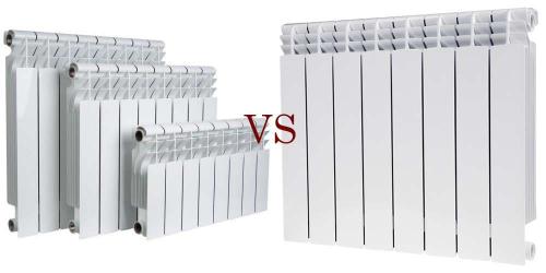 Алюминиевые или биметаллические радиаторы. Биметаллический или алюминиевый радиатор отопления. Что лучше?