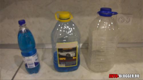 Можно ли смешивать незамерзайку с водой. Как разбавить незамерзайку