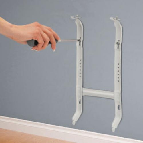 Особенности крепления к стене батареи отопления. Стальные радиаторы 13